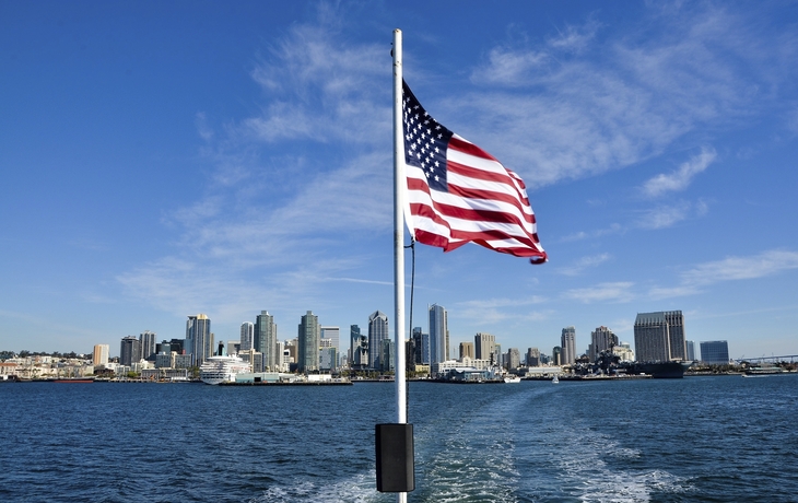 Skyline fon San Diego, USA