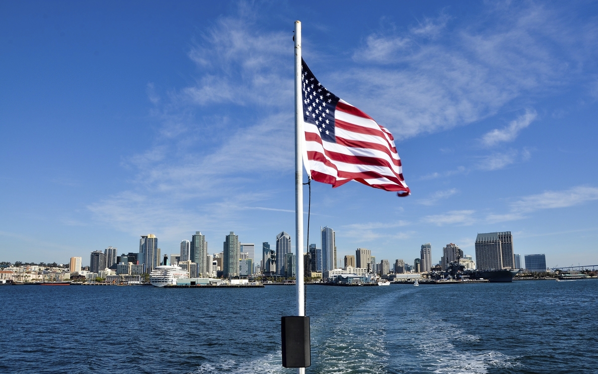 Skyline fon San Diego, USA