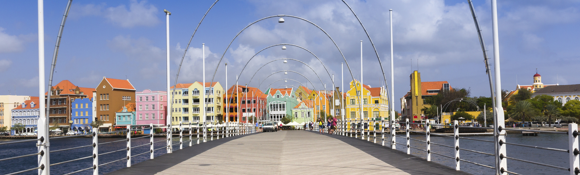 Pier in Willemstad, Curacao