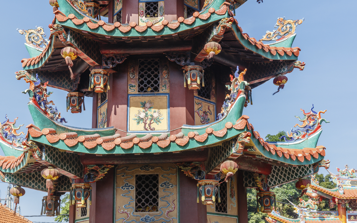 Satya Dharma Tempel in Bali, Indonesien