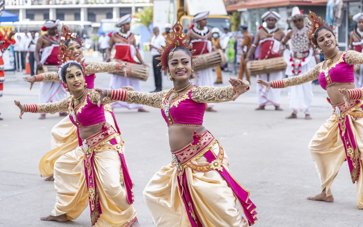 Colombo, Empfang an der Pier