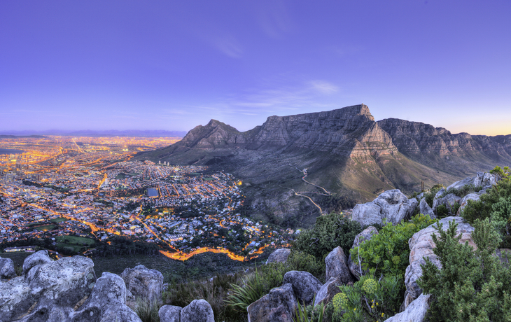 über den Dächern von Kapstadt, Südafrika