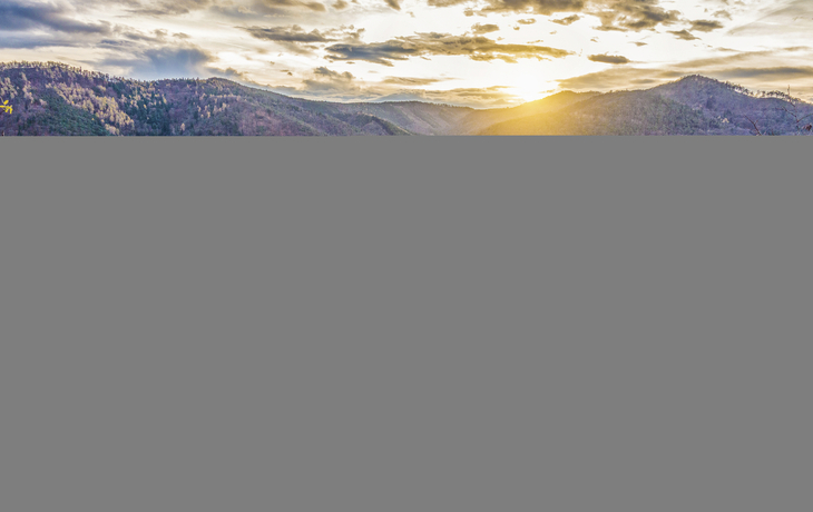 Blick auf die Wachau bei Duernstein, Oesterreich