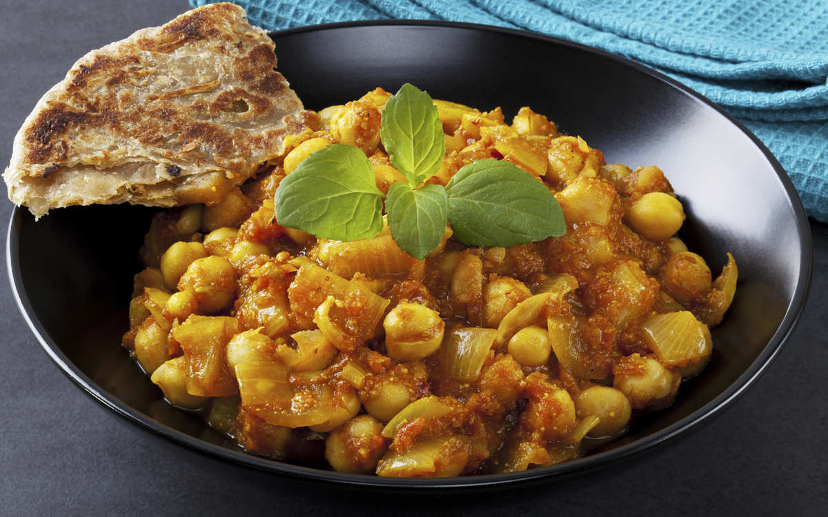 traditionelles indisches Linsengericht