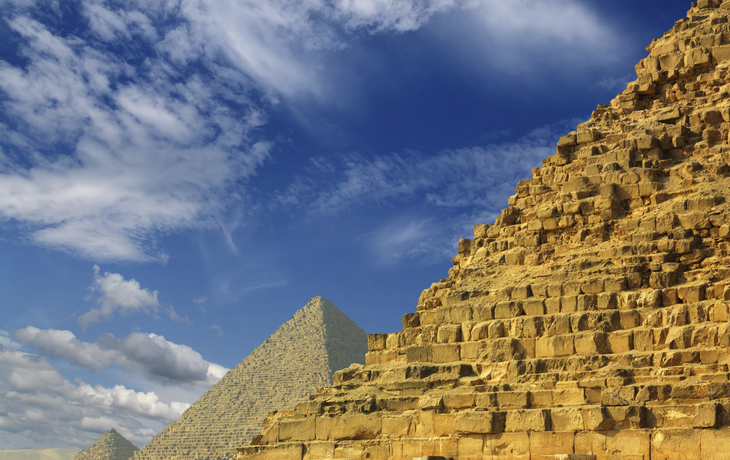 Pyramiden von Gizeh in Ägypten