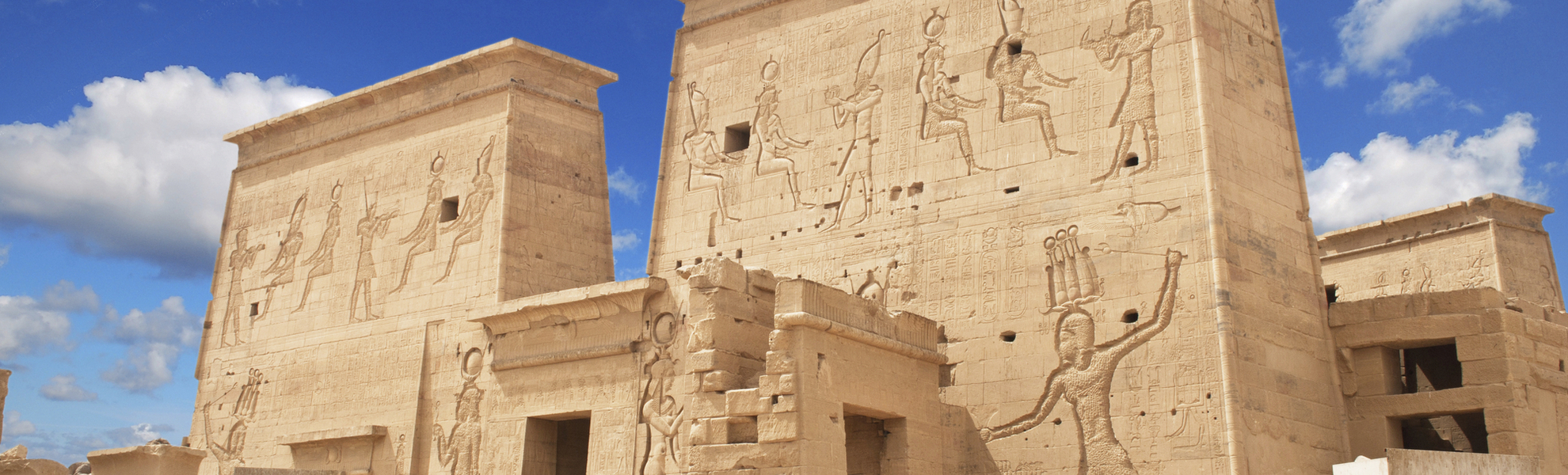 Tempel von Philae auf der Insel Agilkia in Ägypten