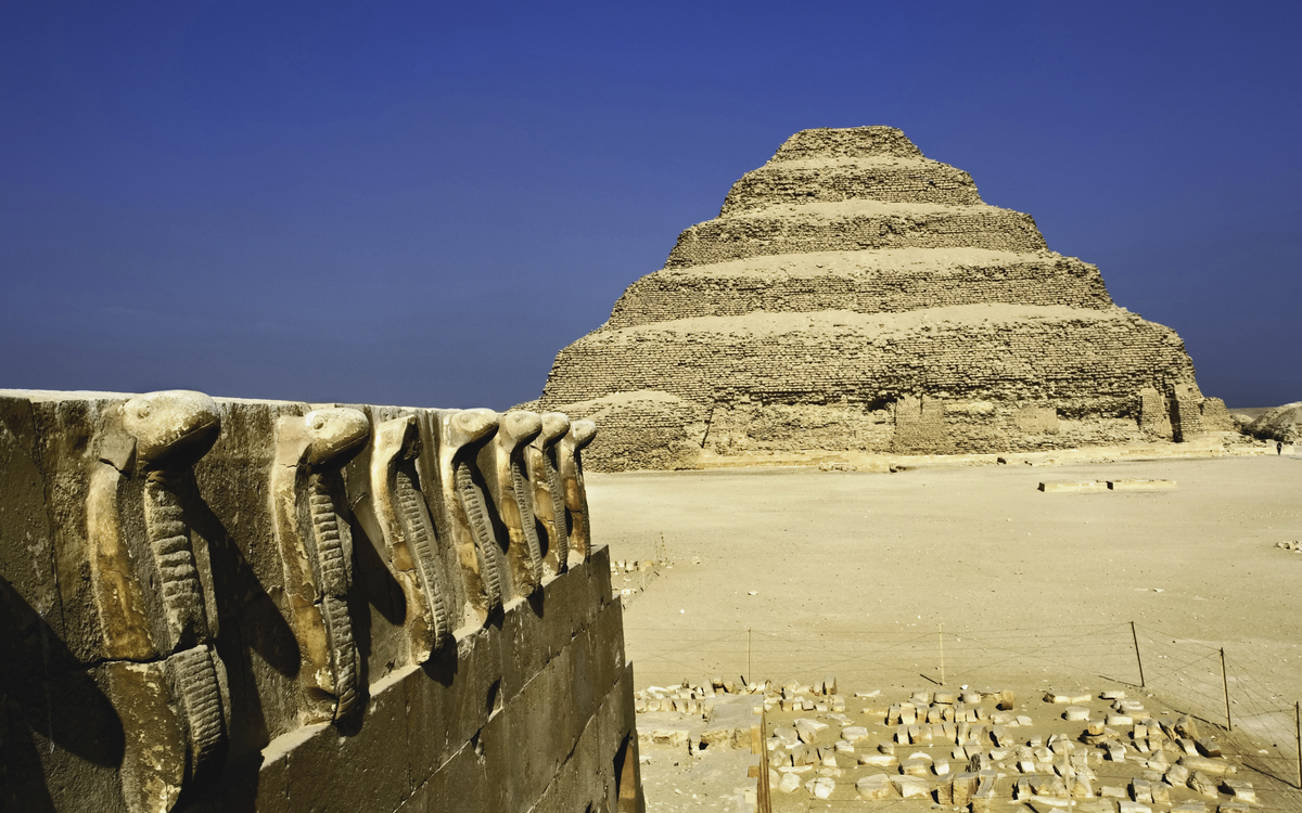 Stufenpyramide von Sakkara, Ägypten