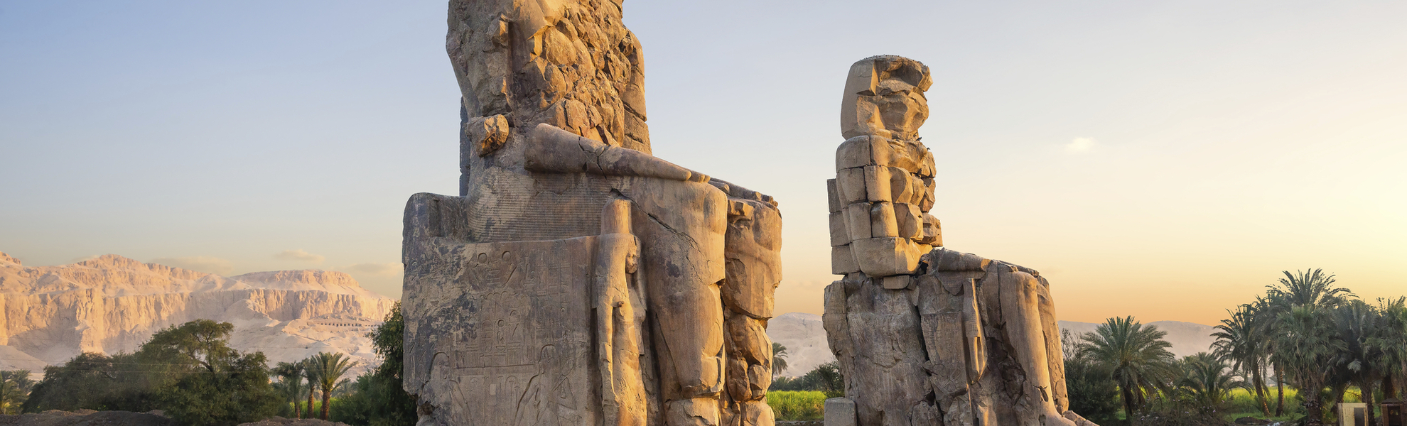 Memnon Kolosse, Ägypten