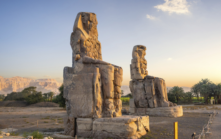 Memnon Kolosse, Ägypten