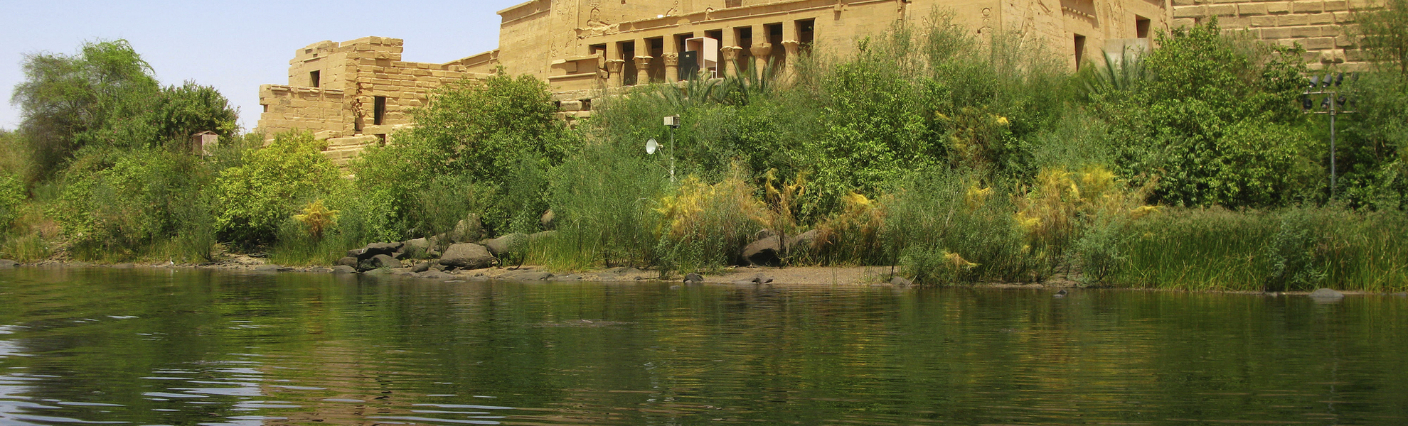 Tempel von Philae auf der Insel Agilkia in Ägypten