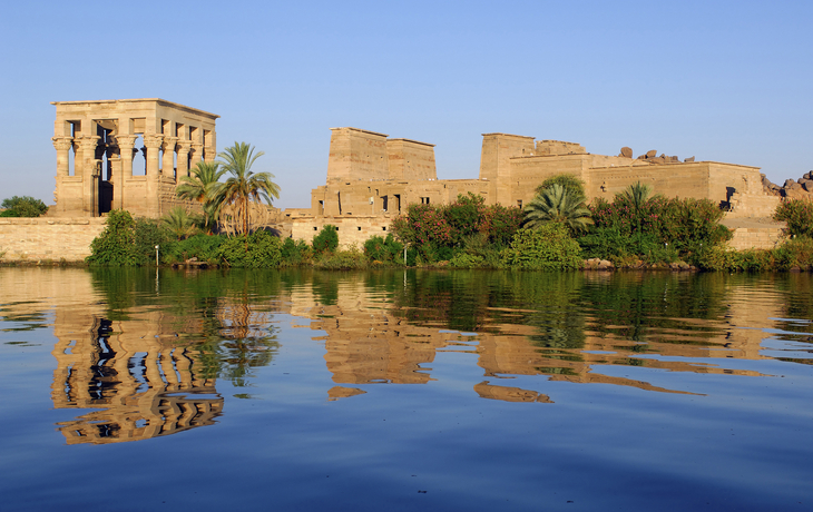 Tempel von Philae auf der Insel Agilkia in Ägypten