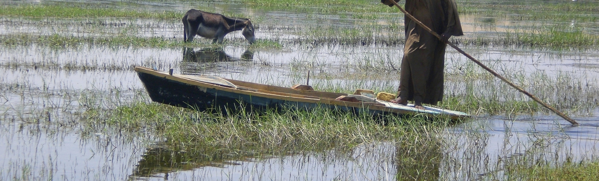 Einheimischer im Nildelta, Ägypten