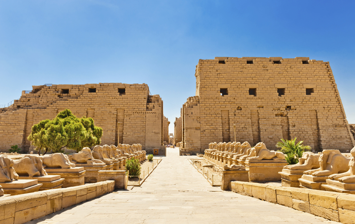 Karnak-Tempel in Ägypten