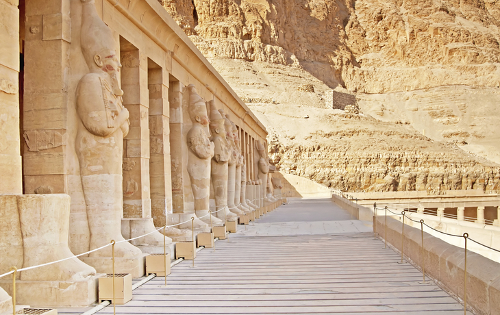 Totentempel der Hatschepsut in Ägypten
