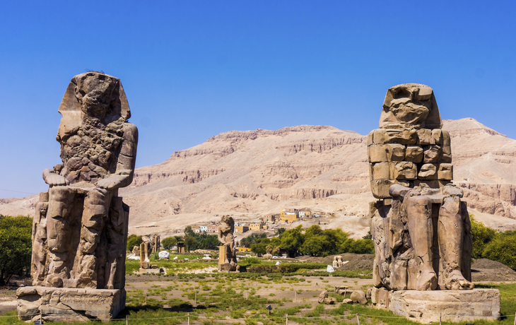 Memnonkolosse in Ägypten