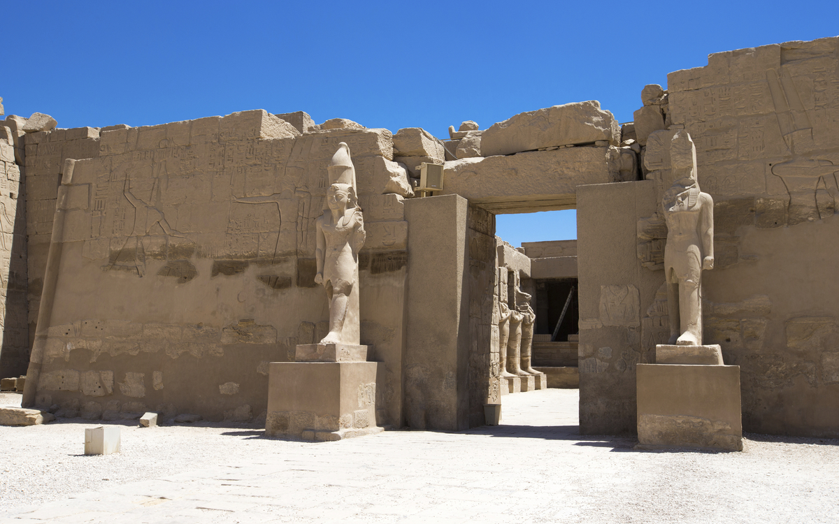 Karnak-Tempel in Ägypten