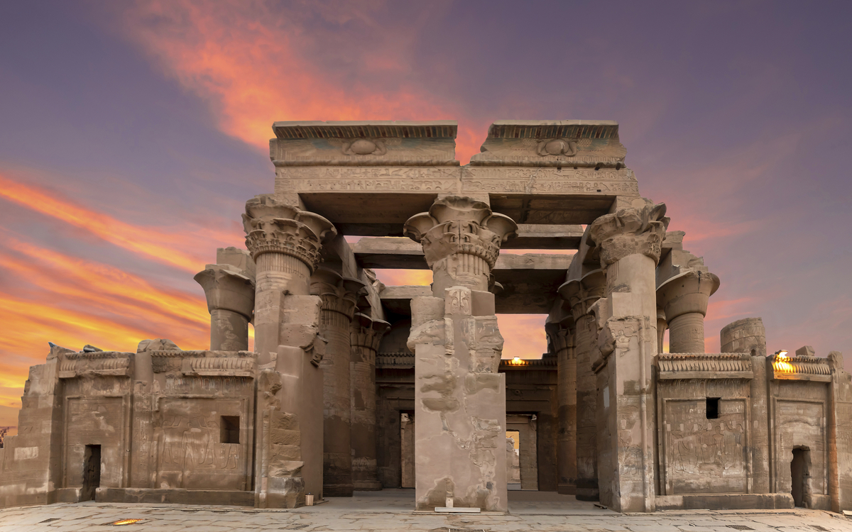 Kom Ombo Tempel, Aegypten