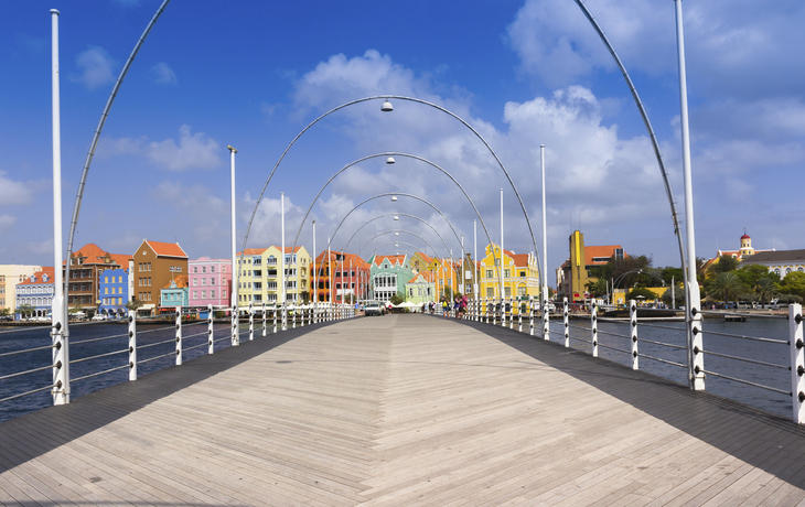 Pier in Willemstad, Curacao