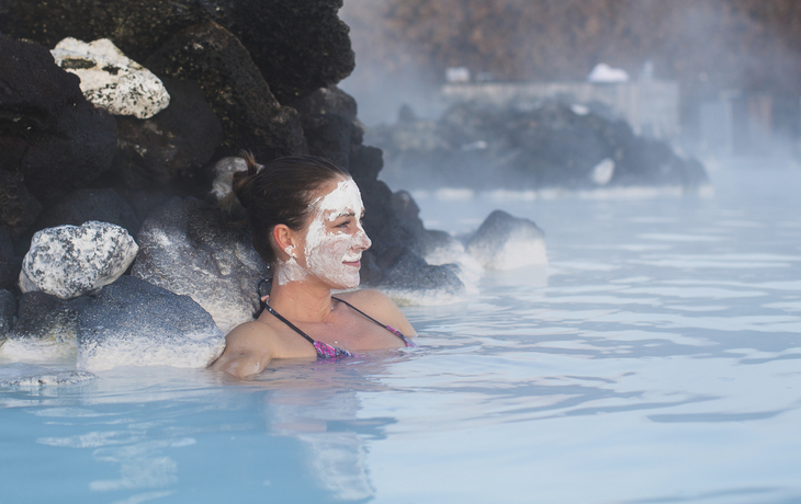 Blaue Lagune, Spa und Freiluft Lagune in Island