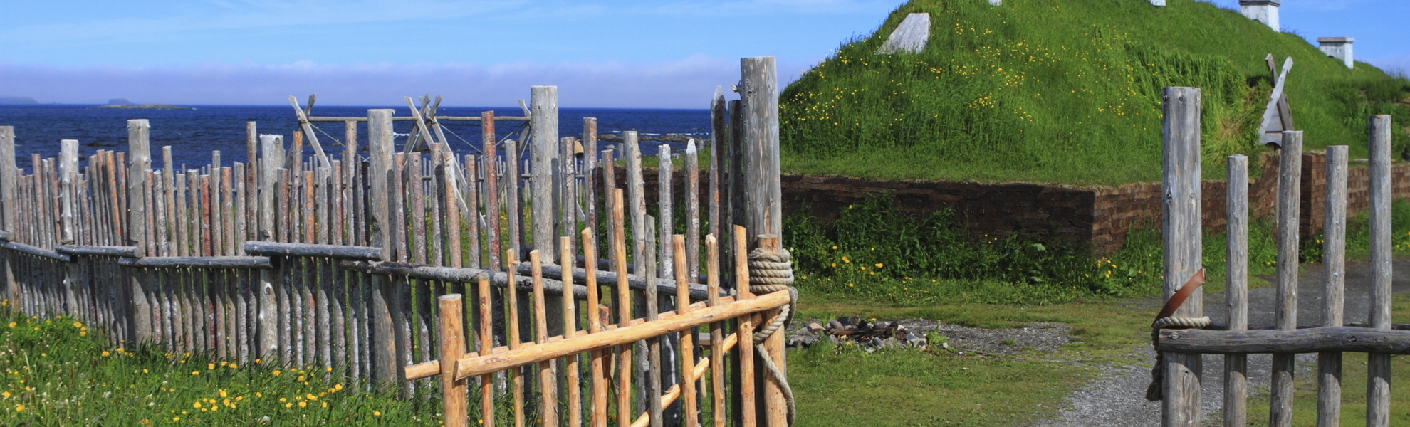 Wikingersiedlung Anse aux Meadows in Neufundland, Kanada