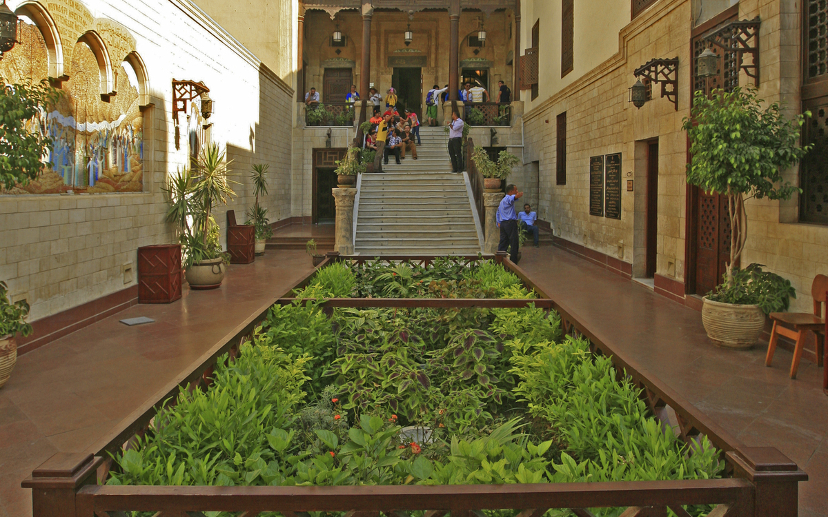 Haengende Kirche in Kairo, Aegypten