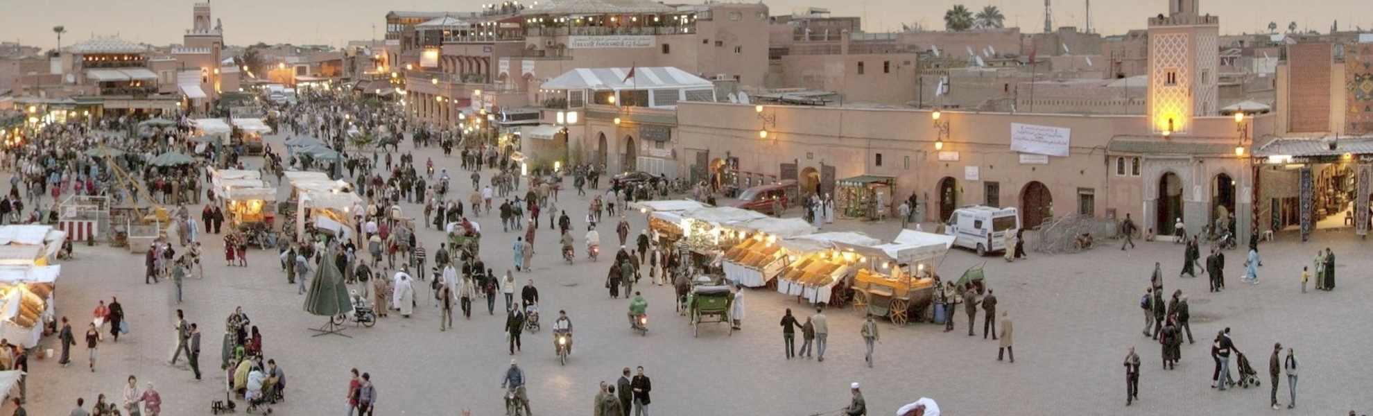 Platz der Gaukler in Marrakesch, Marokko