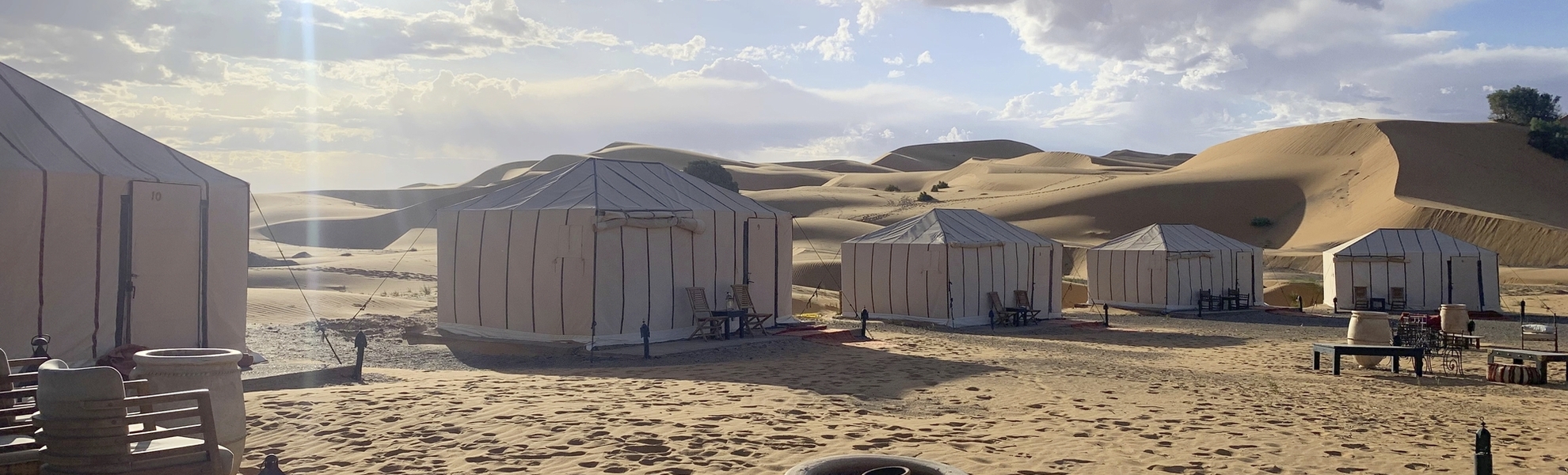 Beispiel Wüsten-Camp im Erg Chebbi