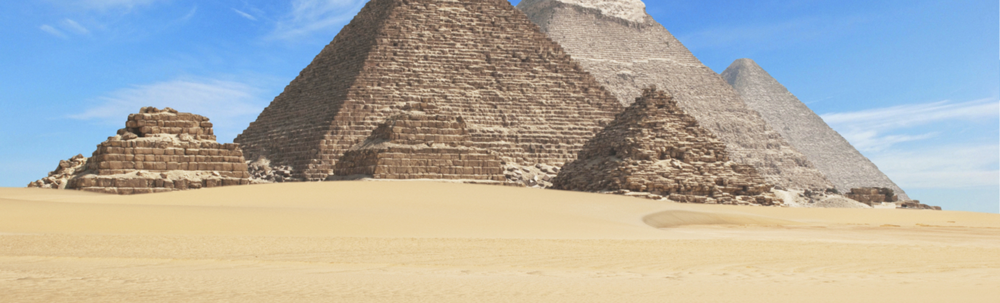 Pyramiden von Gizeh in Ägypten