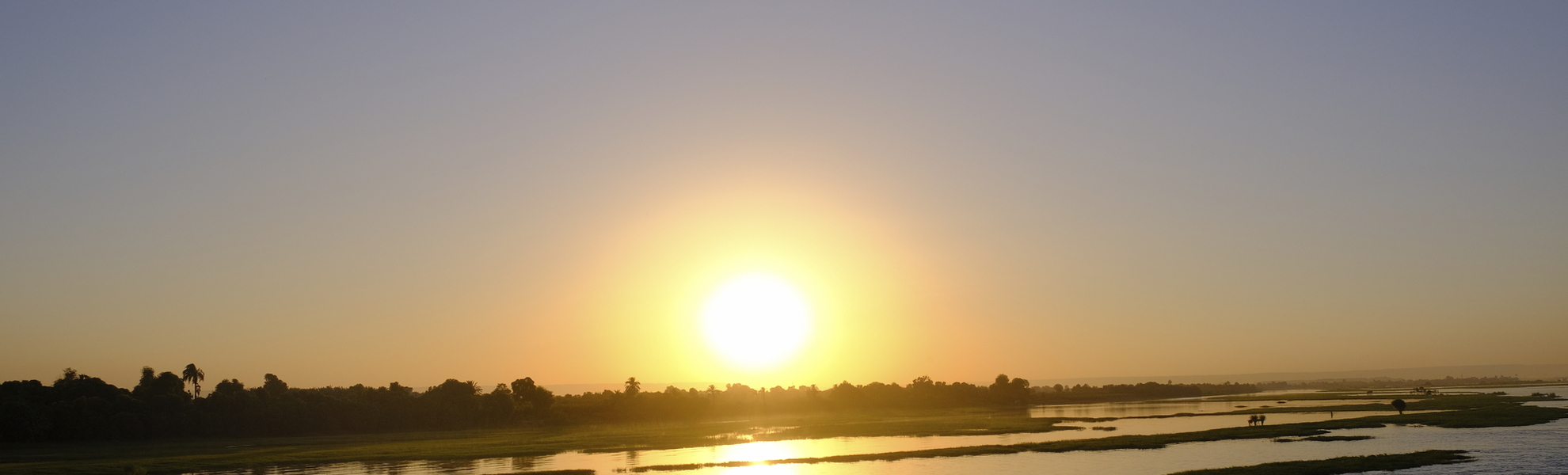 Sonnenuntergang am Nil