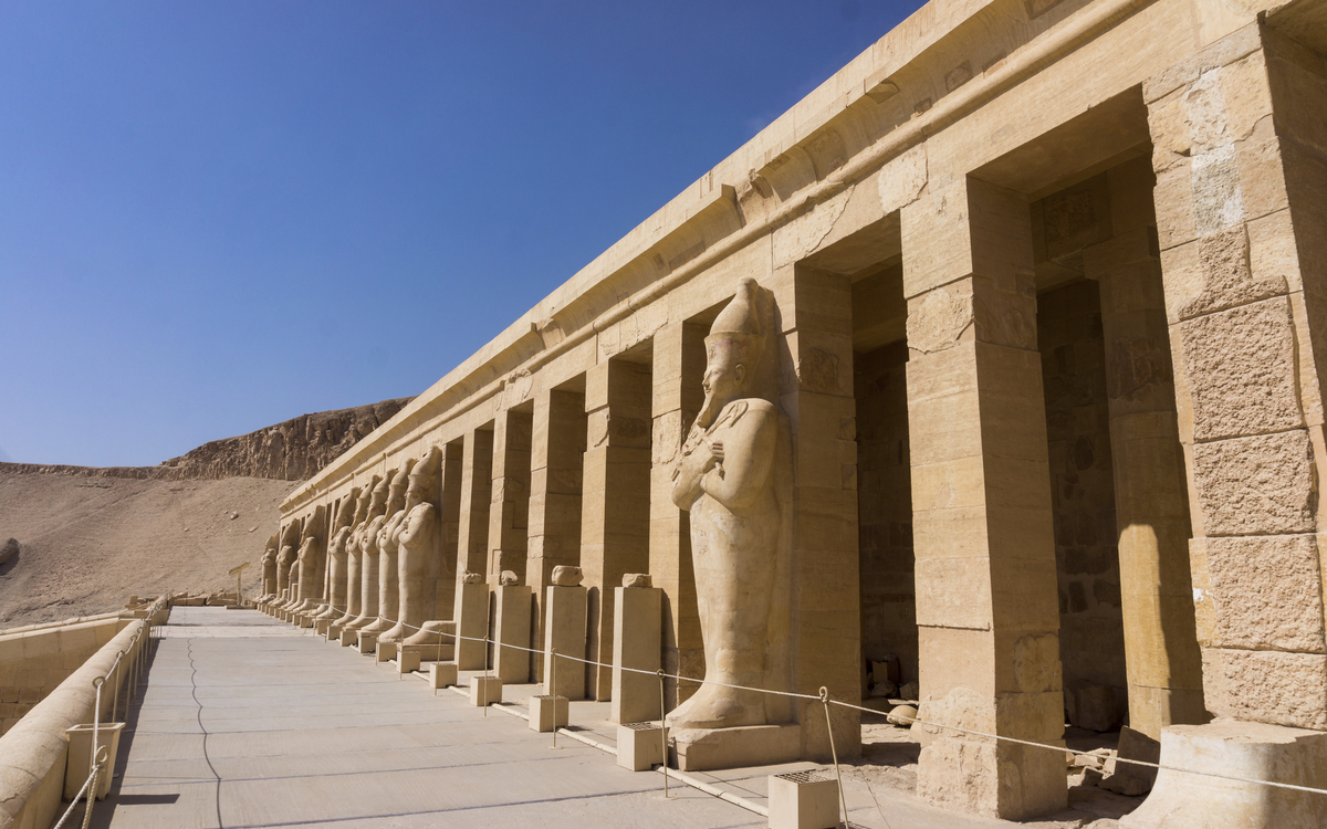 Totentempel der Hatschepsut in Ägypten