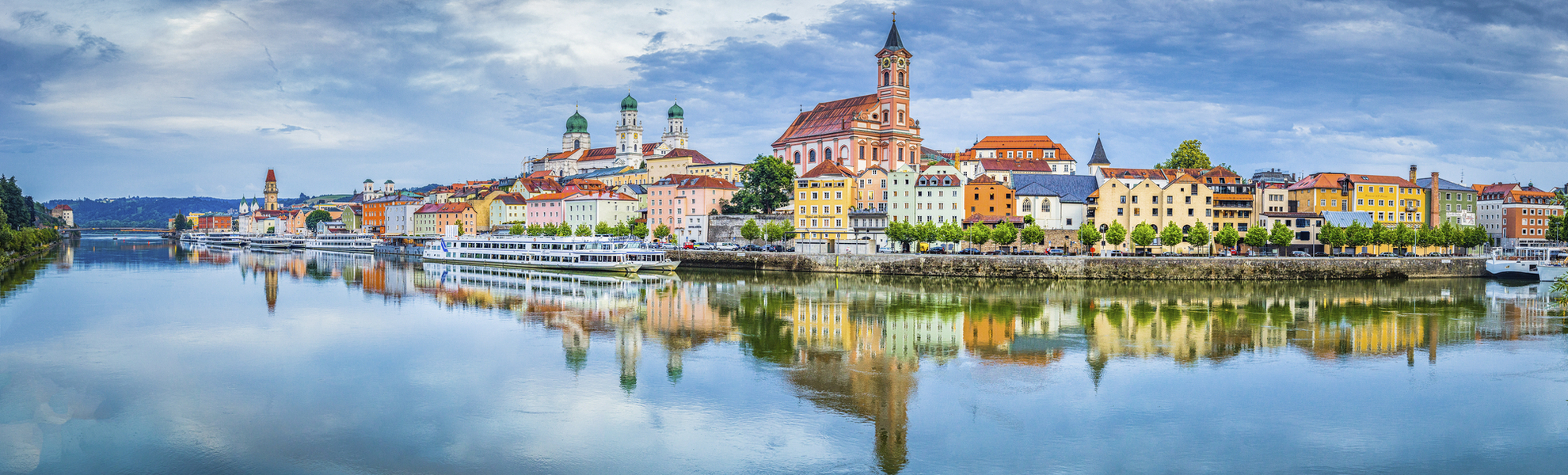 Panorama von Passau, Deutschland