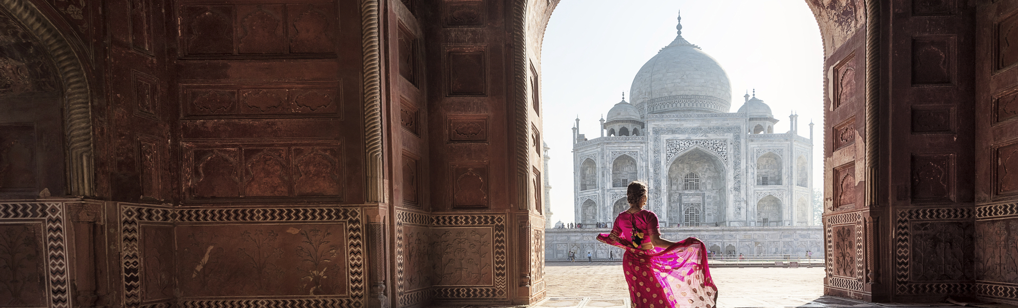 Taj Mahal in Agra, Indien