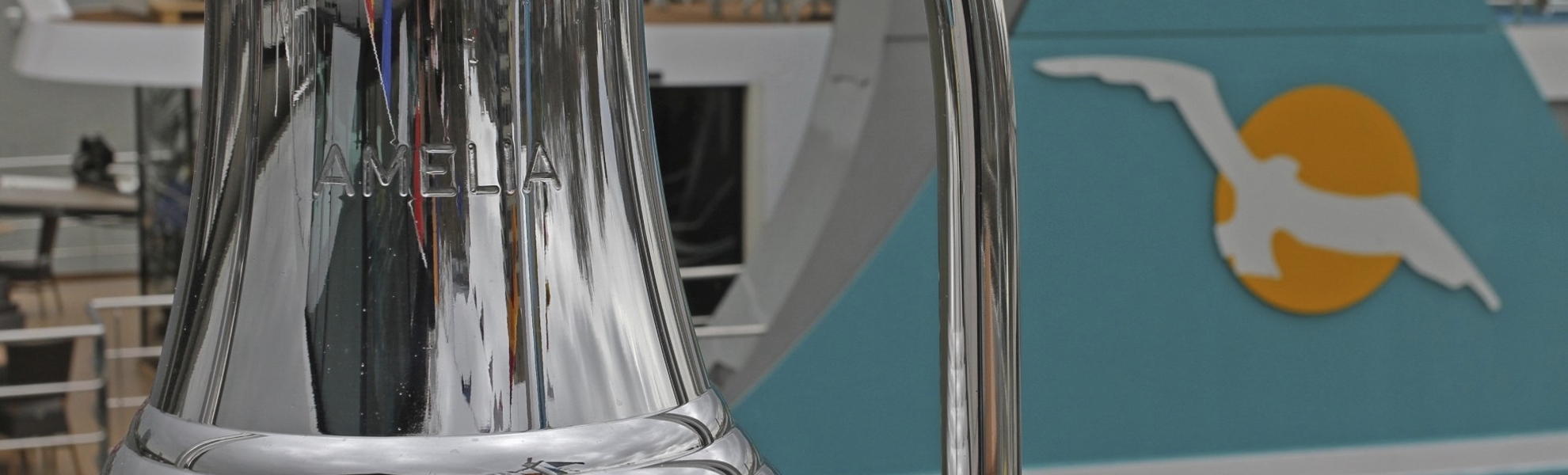 Schiffsglocke der MS Amelia