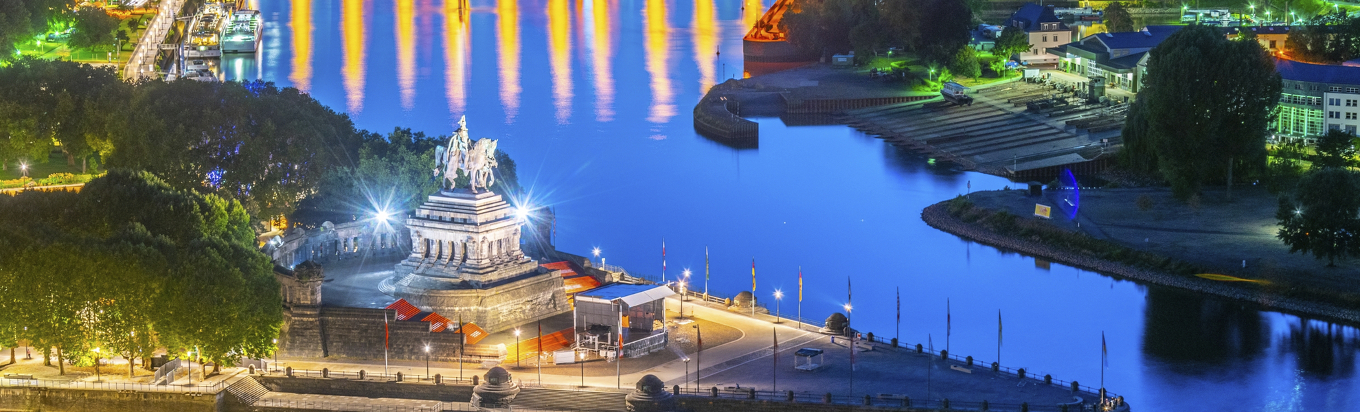 Deutsches Eck in Koblenz