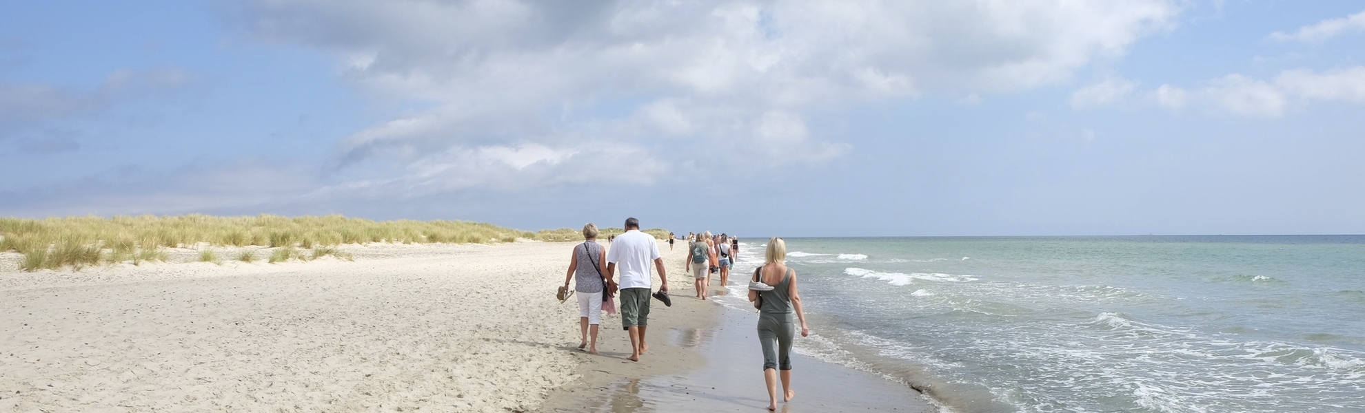 Strand bei Skagen, Norwegen