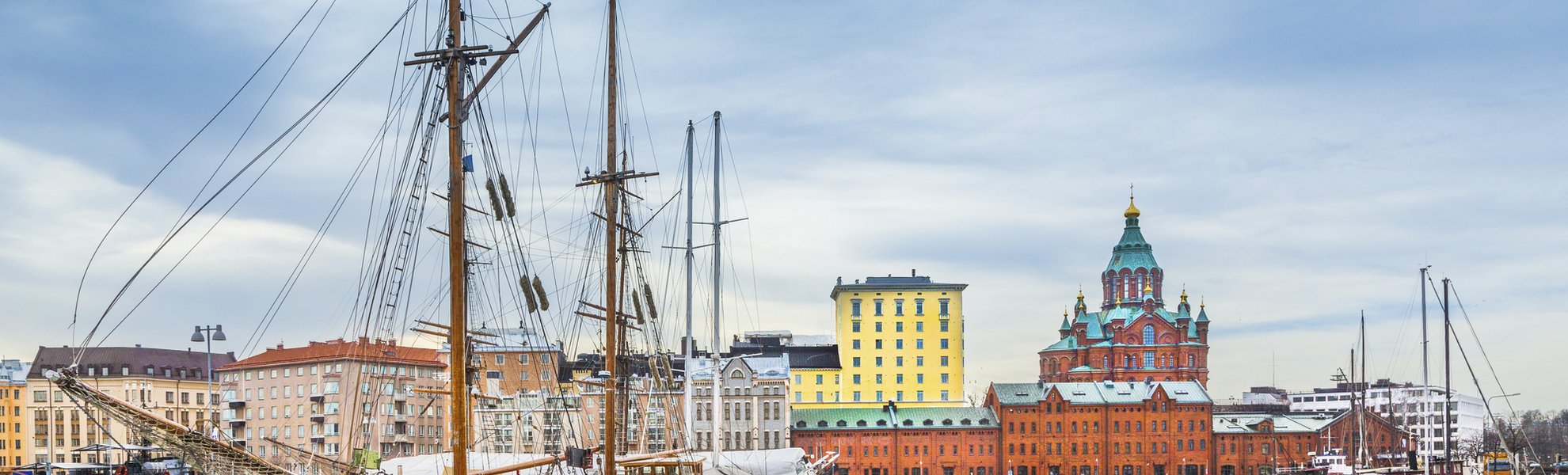 Hafen von Helsinki, Finnland
