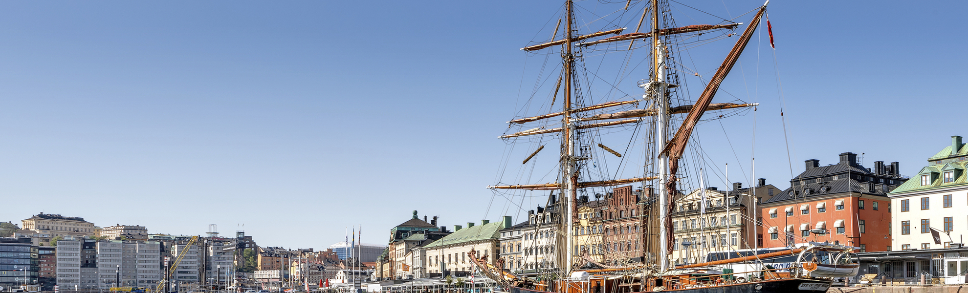 Segelboot 'Eye of the Wind' in Stockholm, Schweden