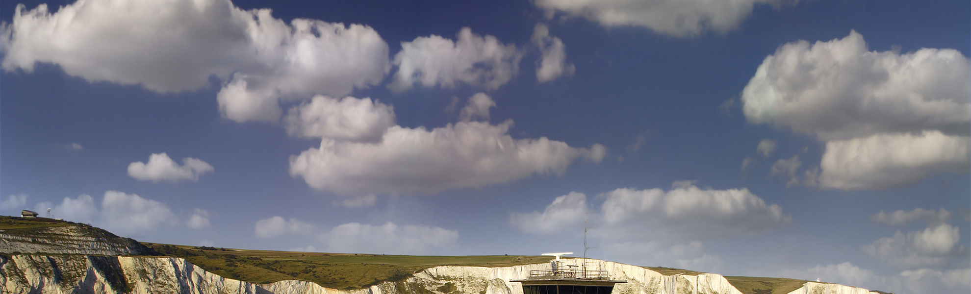 Hafeneinfahrt von Dover, England