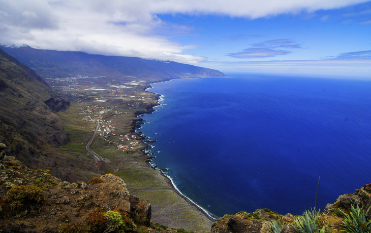 Blick auf die Küste von El Hierro, Spanien
