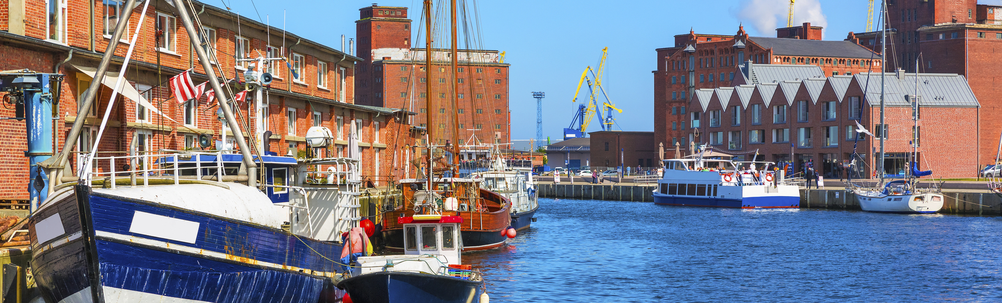 Hafen von WIsmar, Deutschland