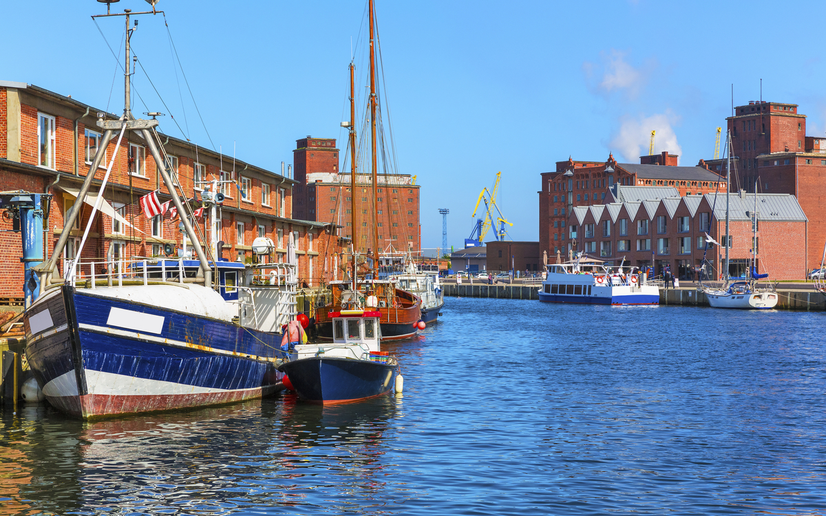 Hafen von WIsmar, Deutschland
