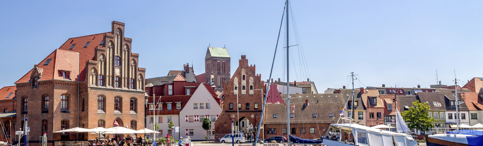 Hafen von Wismar, Deutschland
