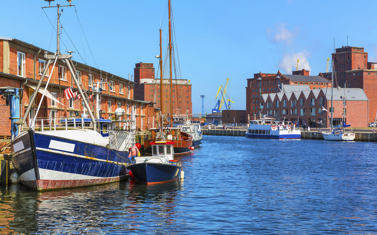 Hafen von WIsmar, Deutschland