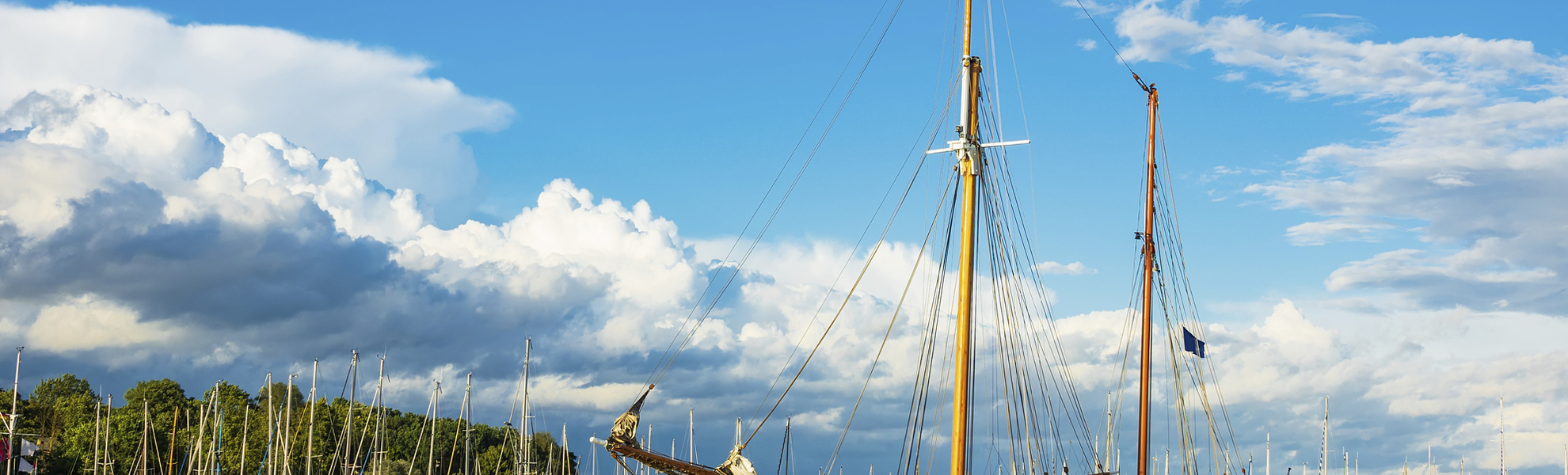 Segelevent 'Hanse Sail' in Rostock, Deutschland