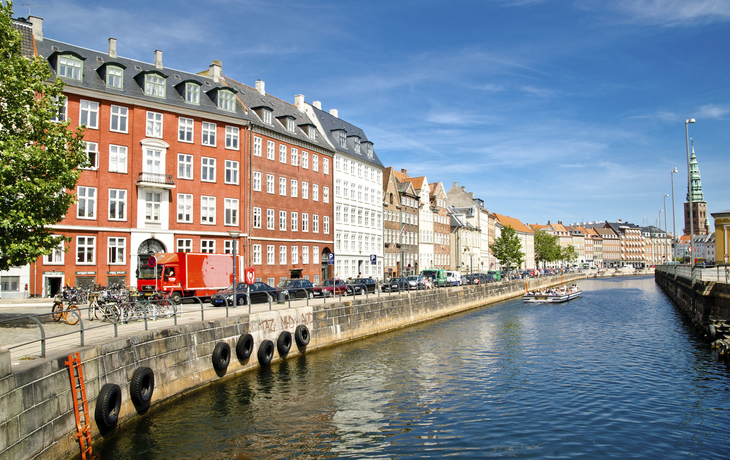 Kanäle in Kopenhagen, Dänemark