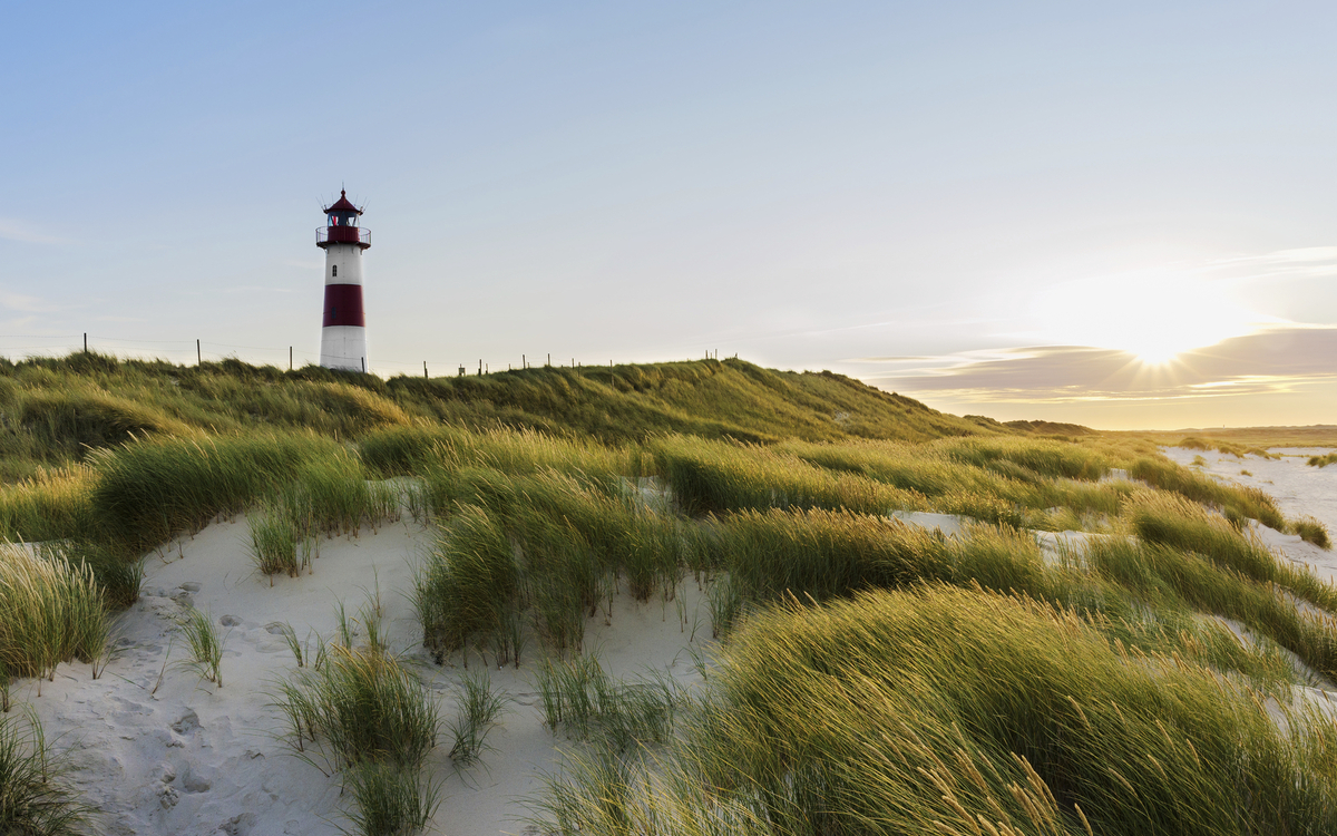 Leuchtturm List auf Sylt, Deutschland