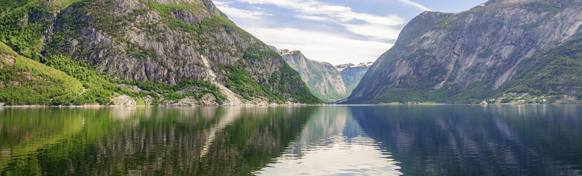 Hardangerfjord in Norwegen
