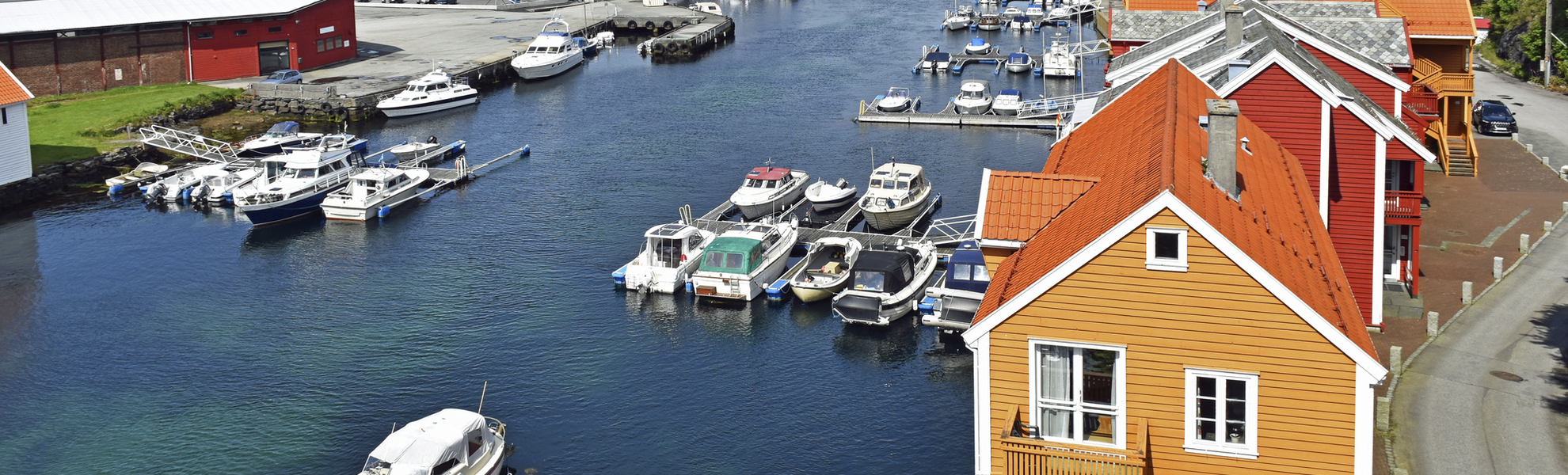 Hafen von Haugesund, Norwegen