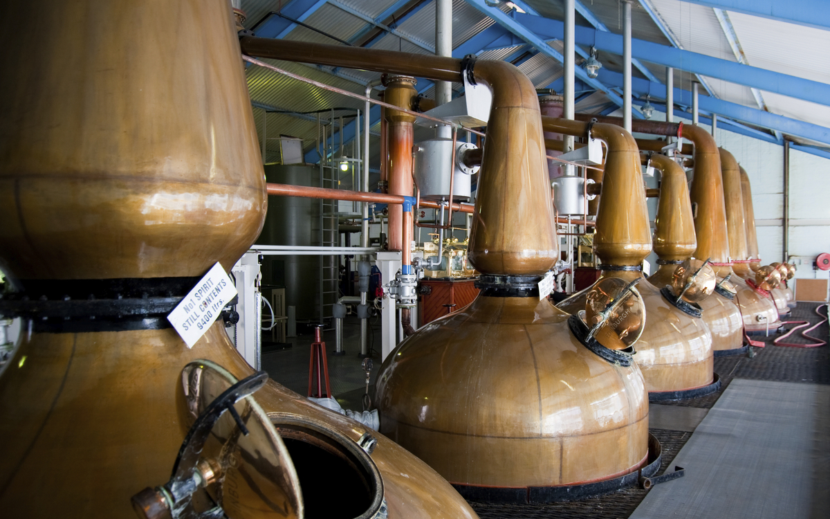 Schottische Whisky Brennerei