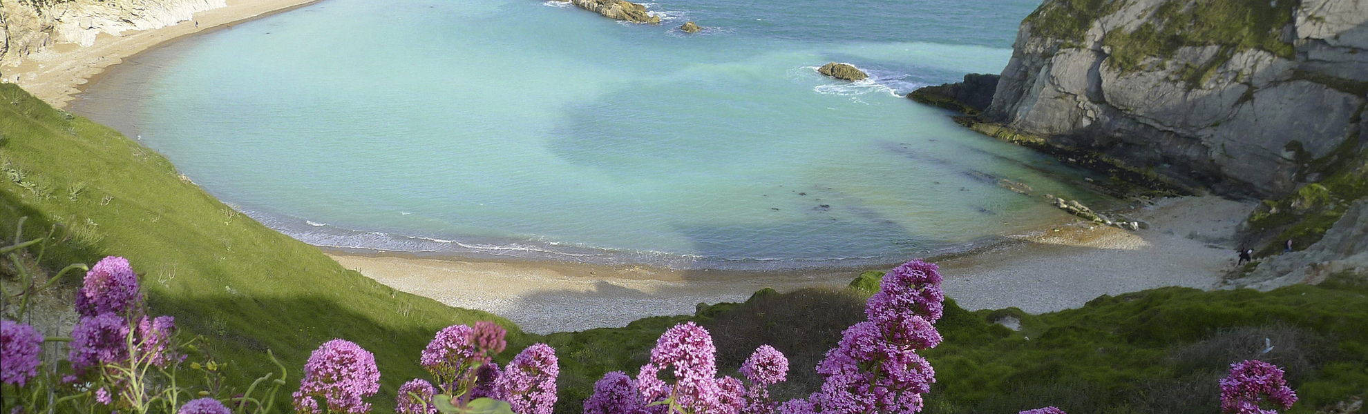 Man of War Bay in Dorsets Jurassic Coast, England